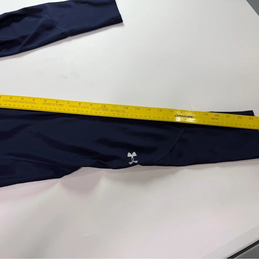 Under Armour Women's Navy Leggings - Picture 4 of 6